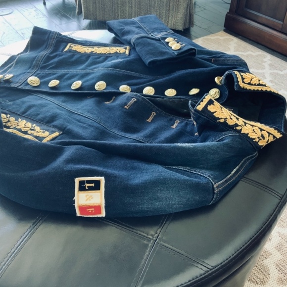 Denim Jacket luxurious - Picture 4 of 12